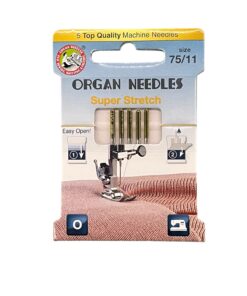 Nähmaschinennadeln Organ Super Stretch Nr.75