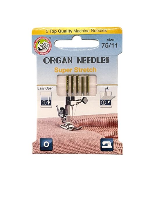 Nähmaschinennadeln Organ Super Stretch Nr.75
