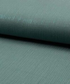 Baumwolle Musselin mit Lurex weich old mint