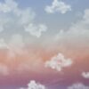 French Terry Cloudy Sky Stoffstübli