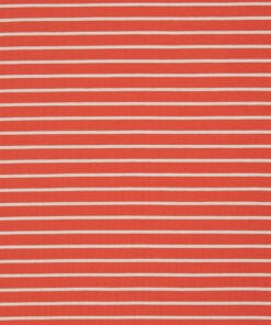 Ringeljersey Isa Coral/Weiss