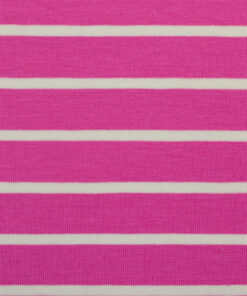 Ringeljersey Isa Pink/Weiss