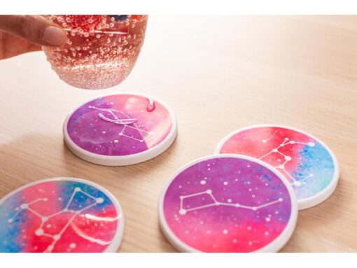 Cricut Untersetzer Infusible Ink Stoffstübli