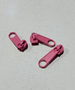 Zipper 5mm bubblegum