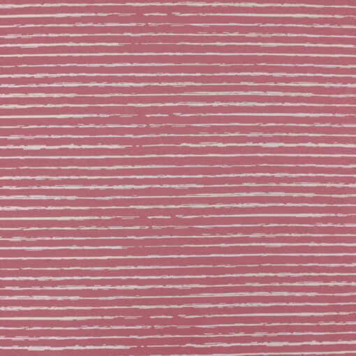 Jersey Chalky stripes weiss auf old rosé