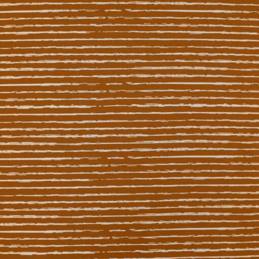 Jersey Chalky stripes weiss auf Caramel