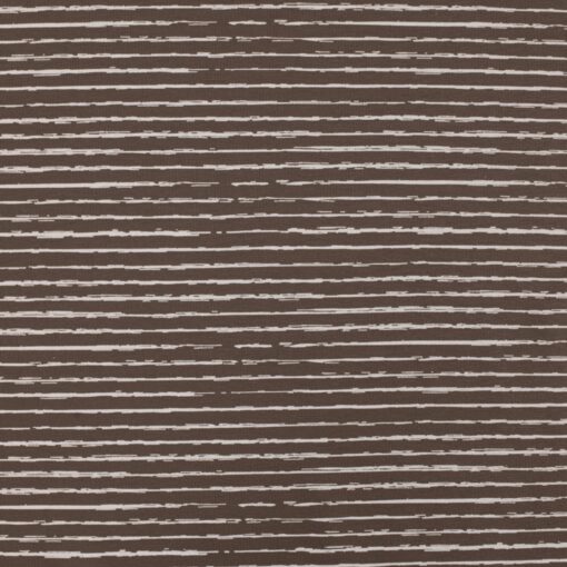 Jersey Chalky stripes weiss auf dusty brown