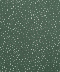 Jersey Konfetti weiss auf dusty mint