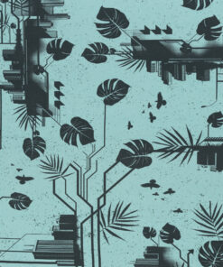 Jersey Urban Jungle Mint by Thorsten Berger