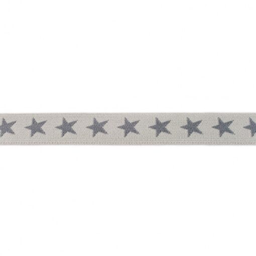 Gummiband mit Sternen Stoffstübli