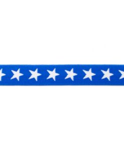 Gummiband 2cm weich Royal mit Sternen