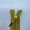 Zipper grob Gold 5mm