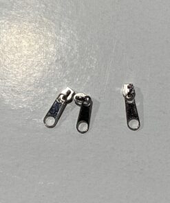 Zipper 3mm silber