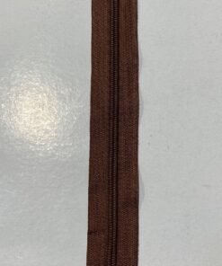 endlos Reissverschluss 5mm braun