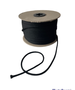 Kordel Polyester 4mm schwarz