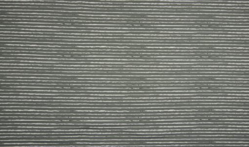 Jersey Chalky stripes weiss auf grau