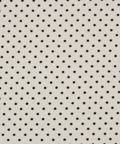 Viskose Jersey Dots schwarz auf weiss