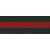 Gurtband 40mm Green/ Red