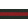 Gurtband 40mm Green/ Red