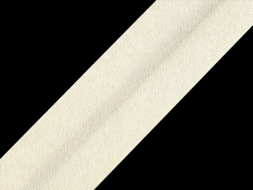 Satin Schrägband Ecru