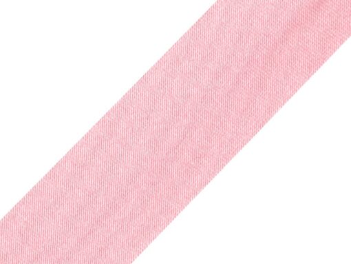 Satin Schrägband Rosa