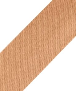 Satin Schrägband dunkel Beige
