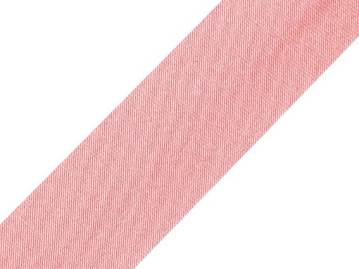 Satin Schrägband old Rose