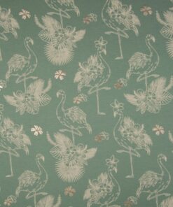 Jersey Flamingo Foil Kupfer auf alt Mint