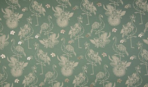 Jersey Flamingo Foil Kupfer auf alt Mint