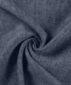 Webware 100% Leinen Navy