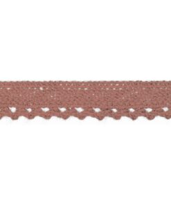 Baumwolle Spitze alt Rosa