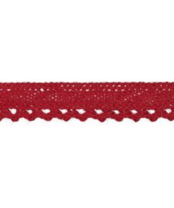 Baumwolle Spitze Rot