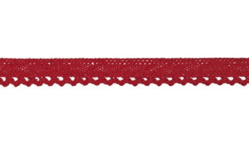 Baumwolle Spitze Rot