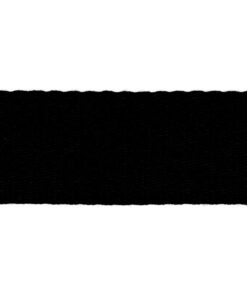 Gurtband Soft 4cm Schwarz