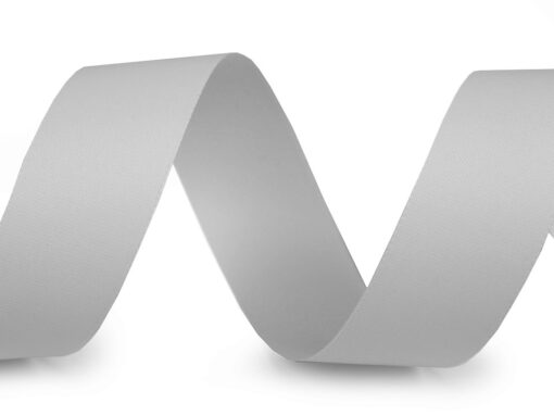 Satinband / Atlasband Grau