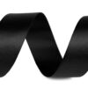 Satinband / Atlasband Schwarz
