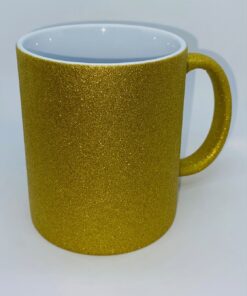 Subli-Print® Keramiktasse 11 oz. Sparkle Gold