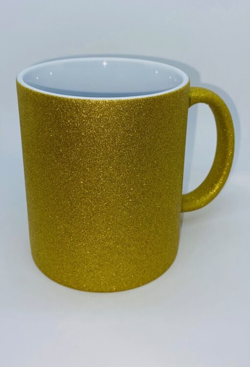 Subli-Print® Keramiktasse 11 oz. Sparkle Gold