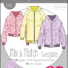 Kibadoo Mix Match Sweatjacke Stoffstübli