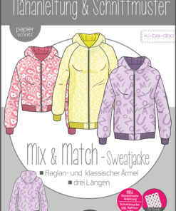Kibadoo Mix Match Sweatjacke Stoffstübli
