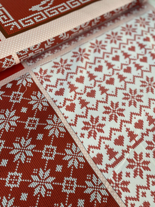 Canvas Baumwolle Panel Weihnachtskissen Stoffstübli