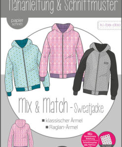 Kibadoo Mix Matsch Sweatjacke Kinder Stoffstübli