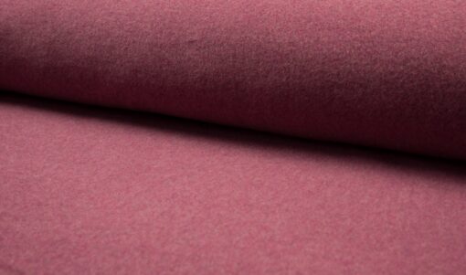 Bio Fleece Baumwolle bordeaux