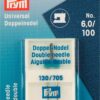 Nähmaschinennadel Prym Zwilling Universal 6.0 mm Stoffstübli