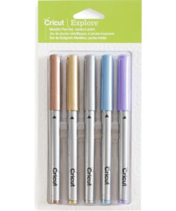 Cricut Zeichenstifte-Set metallic Stoffstübli