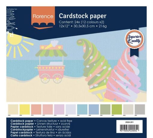 Cardstock Texture Pastel 30.5cm x 30.5cm