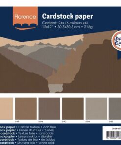 Cardstock Texture brown 30.5cm x 30.5cm