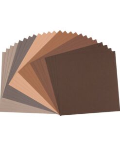 Cardstock Texture brown 30.5cm x 30.5cm