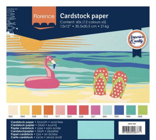 Cardstock smooth Summer