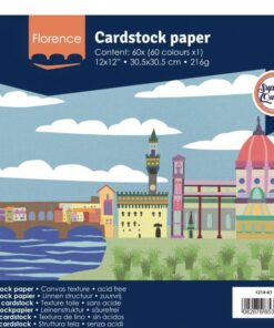 Cardstock Florence 30.5cm x 30.5cm 60x1 Blatt